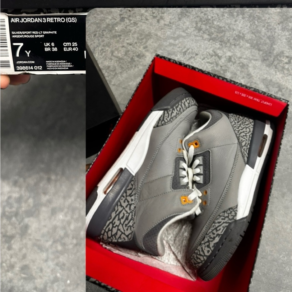 Jordan's retro 3s